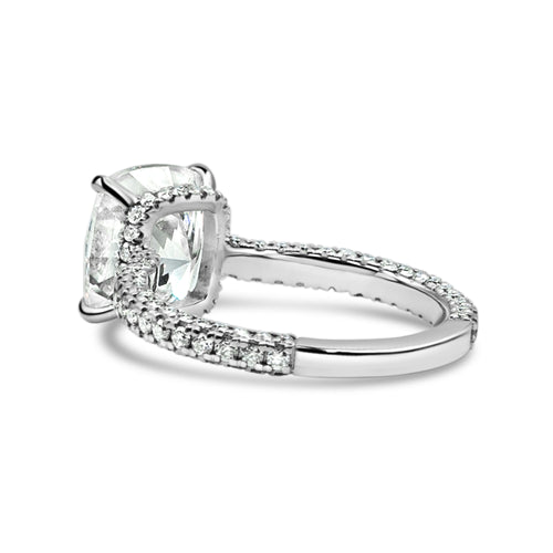 The Keeley Ring - 3ct Moissanite