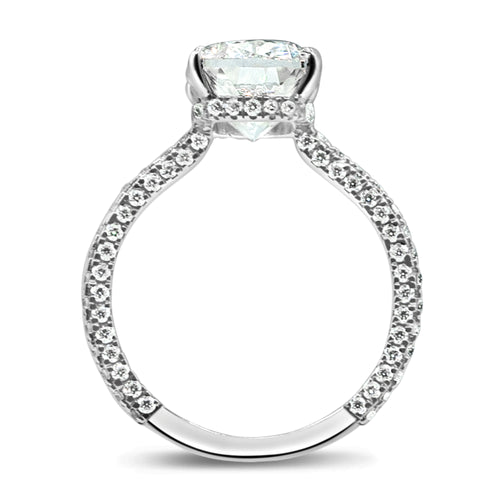 The Keeley Ring - 3ct Moissanite