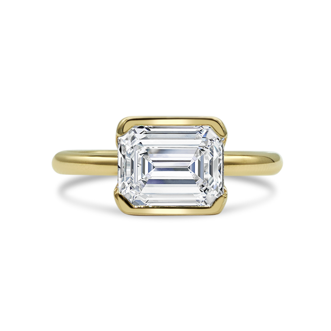 The Drew Ring - 3ct Lab Diamond