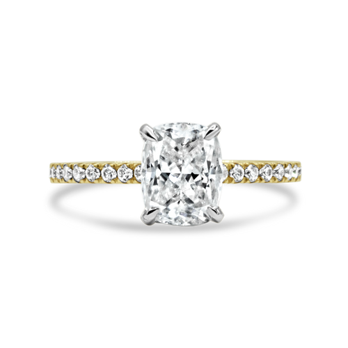 The Ava Ring - 2ct Moissanite