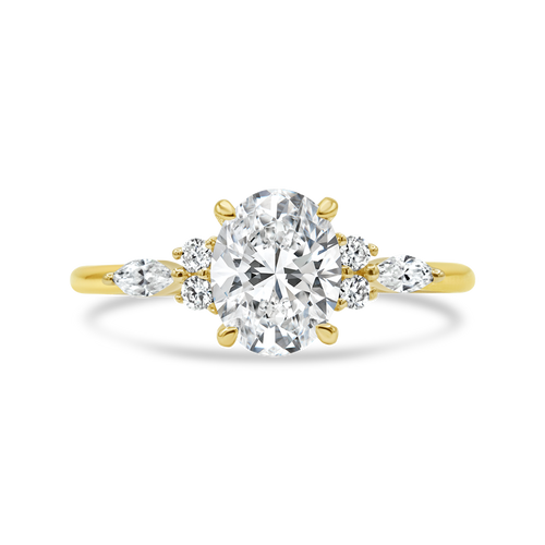 The Dia Ring - 2ct Moissanite