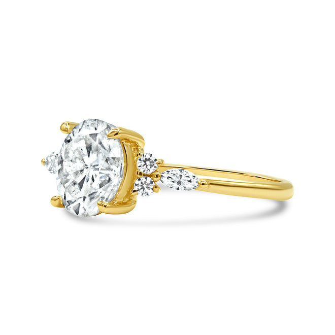 The Dia Ring - 2ct Moissanite