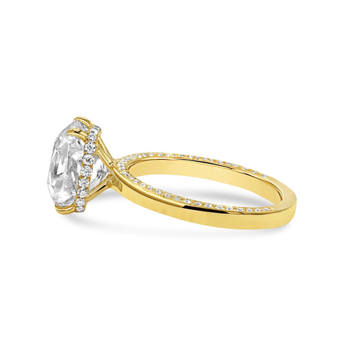 The Caisie Ring - 3.60ct Moissanite