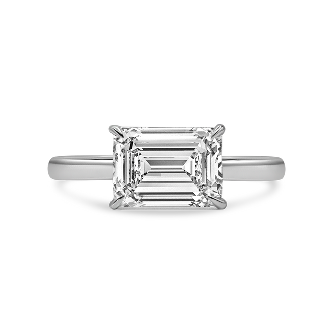 The Sie Ring - 2.50ct Moissanite