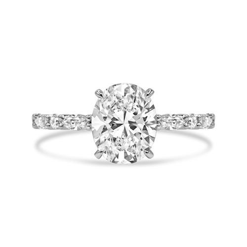 The Addison Ring - 3ct Moissanite