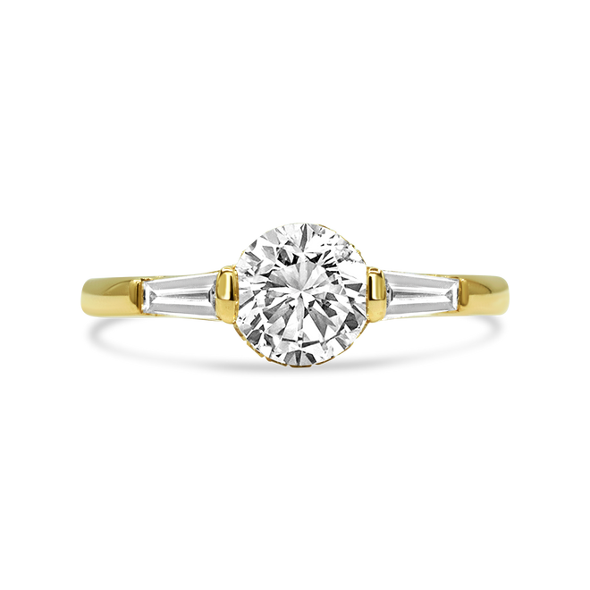 The Naia Ring - 1ct Lab Diamond