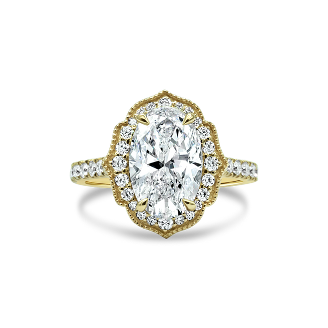 The Lydia Ring - 2.50ct Moissanite