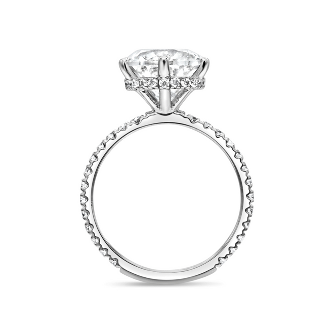 The Ezra Ring - 3.50ct Moissanite